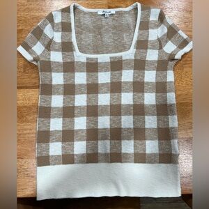 MadeWell knit top size XXS